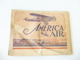 U.S. WWI era, "America in the air" 32 pages, small size