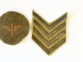 U.S. Army WWI, 3 pieces of insignia