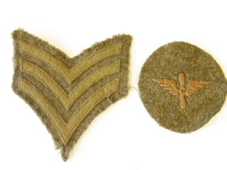 U.S. Army WWI, 3 pieces of insignia