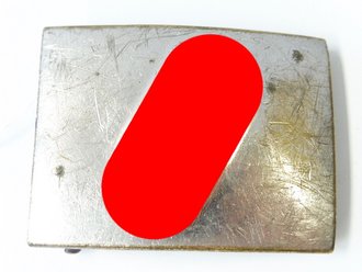 Deutsches Jungvolk, Koppelschloss Buntmetall, stark getragenes Stück