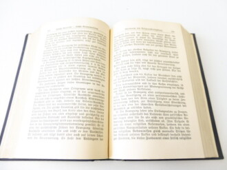 Adolf Hitler " Mein Kampf", blaue Ganzleinenausgabe von 1935