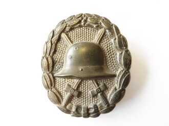 1.Weltkrieg, Verwundetenabzeichen silber, Buntmetall versilbert