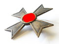 Kriegsverdienstkreuz 1.Klasse 1939 , Buntmetall. Hersteller "L15" auf der Nadel für Schickle