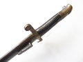 Portugal, Seitengewehr Modell 1886 für Kropatschek Gewehr M1886, der Klingenrücken mit "Steyr 1886"  graviert