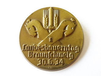 Blechabzeichen Landesbauertag Braunschweig 1934