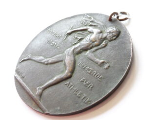 Deutsche Sportbehörde für Athletik, tragbare Siegermedaille datiert 1920, Durchmesser 90mm