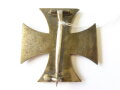 Eisernes Kreuz 1.Klasse 1914, Hersteller WS, Gegenhaken alt repariert