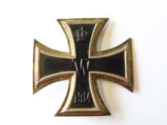 Eisernes Kreuz 1.Klasse 1914 markiert WS, im Etui mit Umkarton