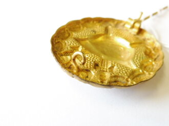 1. Weltkrieg, Verwundetenabzeichen Gold,  Buntmetall geprägt
