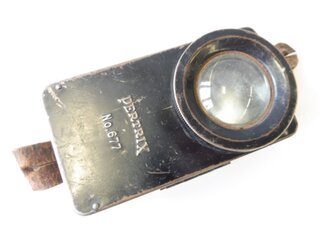 Taschenlampe Pertrix 677, Originallack, Funktion nicht...