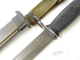 U.S. Bayonet-Knife, M7 for M16 rifle, Used, good condition