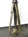 U.S. Army WWII, Field artillery Aiming Circle M2 with cover and tripod. Function not checked.