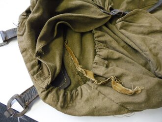 Rucksack Wehrmacht, stark gebrauchtes Stück