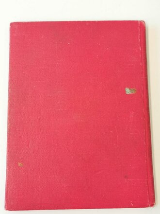 Mitgliedsbuch NSDAP Ausgabe 1933, ausgestellt in...