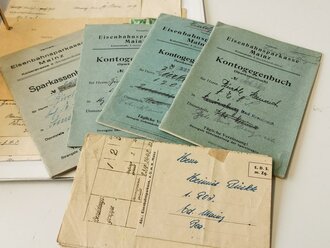 Deutsche Reichsbahn, Papiernachlass von Kaiserreich bis Bundesbahn. 1 Ordner voll