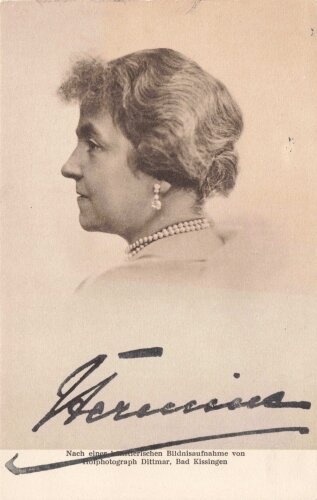 Hermine Wilhelm, Gattin von Kaiser Wilhelm II. -...