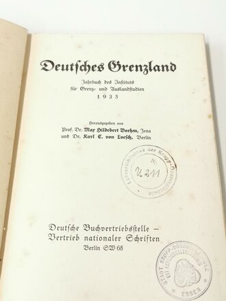 Deutsches Grenzland, 83 Seiten, A5, gebraucht