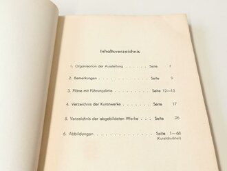 Große Deutsche Kunstausstellung 1941 im Haus der deutschen Kunst zu München, A5, gebraucht, offizieller Ausstellungskatalog