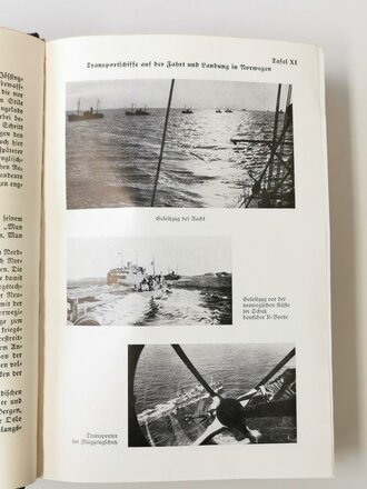 Nauticus 1941, Jahrbuch für Deutschlands Seeinteressen, datiert 1941, etwas über A5, gebraucht, 559 Seiten