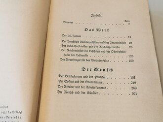 Hermann Göring - Werk und Mensch, A5, gebraucht, 349 Seiten, datiert 1941