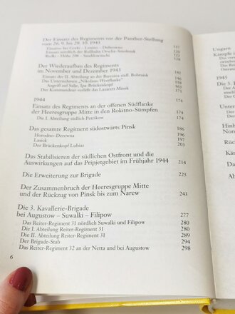 "Die Boeselagerschen Reiter" Das Kavallerie Regiment Mitte, gebraucht, 469 Seiten, etwas über A5