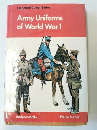 Army Uniforms of World War 1, unter A5, 219 Seiten, gebraucht