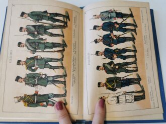 Die Armeen der Balkan-Staaten, 40 Seiten + Bildtafeln, etwas unter A5, Verlag Moritz Ruhl