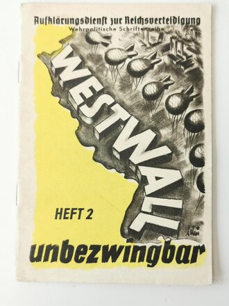 Westwall Heft 2 "Unbezwingbar", A6