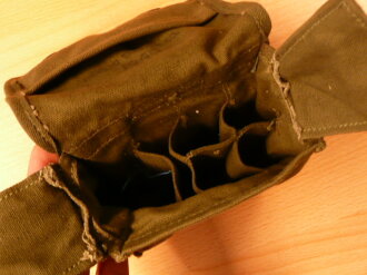 US Army WWII, jungle first aid pouch, OD