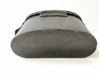 1. Weltkrieg, Behälter zum Doppelfernrohr 03 aus Ersatzmaterial, Kammerstempel im Deckel