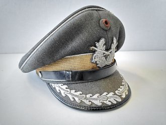 Bundeswehr Schirmmütze für Stabsoffiziere des Heeres, Kopfgrösse 58