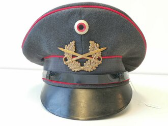 Bundeswehr Schirmmütze für Mannschaften der Artillerie alter Art datiert 1968, Kopfgrösse 56