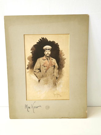 Bildnis Kaiser Wilhelm II , Druck nach Max Koner 1912, Maße 44 x 56cm