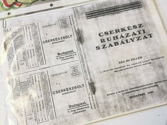 Ungarn, Konvolut Papiere aller Art