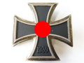 Eisernes Kreuz 1. Klasse 1939, Hersteller L/52 für Zimmermann Pforzheim auf der Nadel, sehr guter Zustand