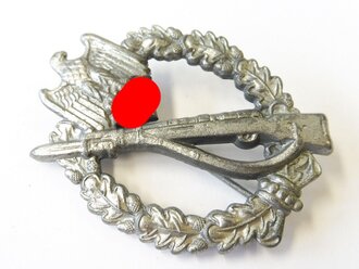 Infanterie Sturmabzeichen in Silber, Hersteller BSW, in Schachtel. Ungetragenes Stück