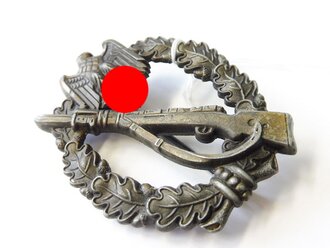 Infanterie Sturmabzeichen in Bronze, Hersteller S.H.u.Co., nicht magnetisch