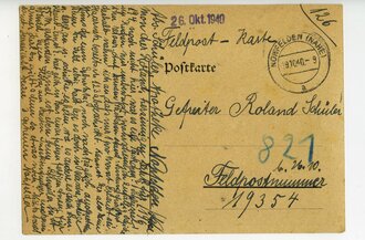 III. Reich - Propaganda-Postkarte " SA-Wettkämpfe Berlin Olympia Stadion 13.14&15.8.1937 "  Bild 6, handcoloriert und gelaufen