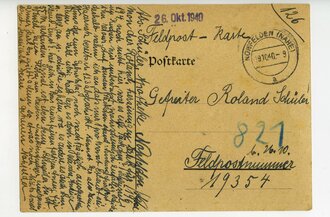 III. Reich - Propaganda-Postkarte "...