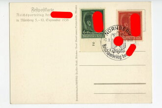 III. Reich - farbige Propaganda-Postkarte - "...