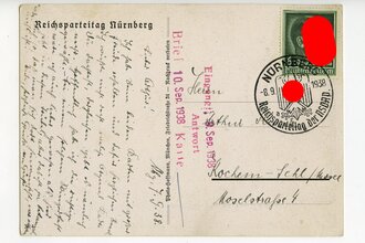 III. Reich - farbige Propaganda-Postkarte  "...