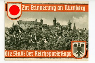 III. Reich - Propaganda-Postkarte " Die Stadt der...