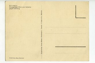 III. Reich - Propaganda-Postkarte " Die Stadt der...