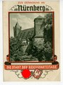 III. Reich - Propaganda-Postkarte " Die Stadt der Reichsparteitage Nürnberg 1935 ", gelaufen