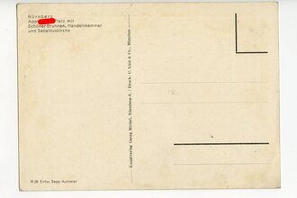 III. Reich - Propaganda-Postkarte " Die Stadt der...