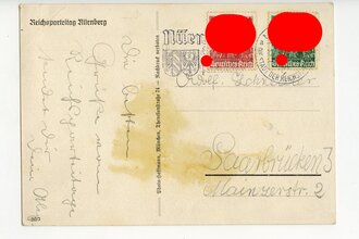 III. Reich - farbige Propaganda-Postkarte  "...