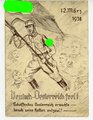 Propaganda-Postkarte " Deutsch-Oesterreich frei ! 12.März 1938"