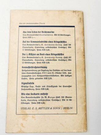 Kriegsmarine, Handbuch für Signalkunde " der...