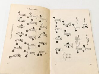 Kriegsmarine, Handbuch für Signalkunde " der Signalgast" 43 Seiten, datiert 1935