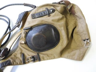 Luftwaffe, Kopfhaube für fliegendes Personal LkpS101 Ln 26617. Leicht getragenes Stück in gutem Zustand